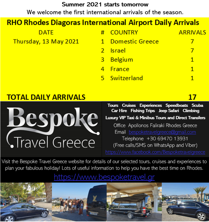 WELCOME to our first... - Rhodes taxi & minibus services | Facebook