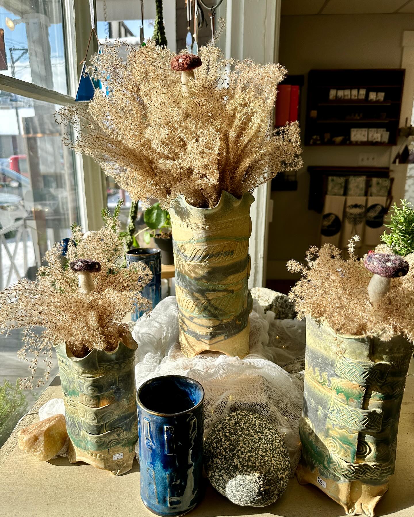 Buttonwood shop front window refresh featuring this 
