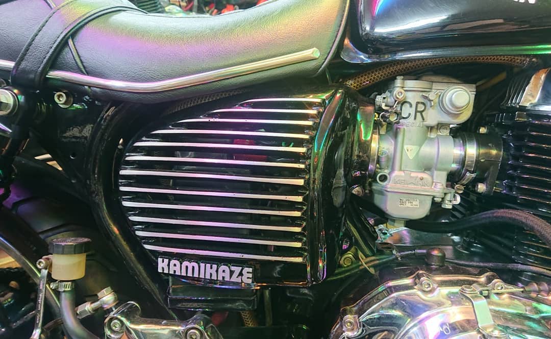 CB250T #CB400T 用 カミカゼアルフィン再入荷！ 今回から未塗装の
