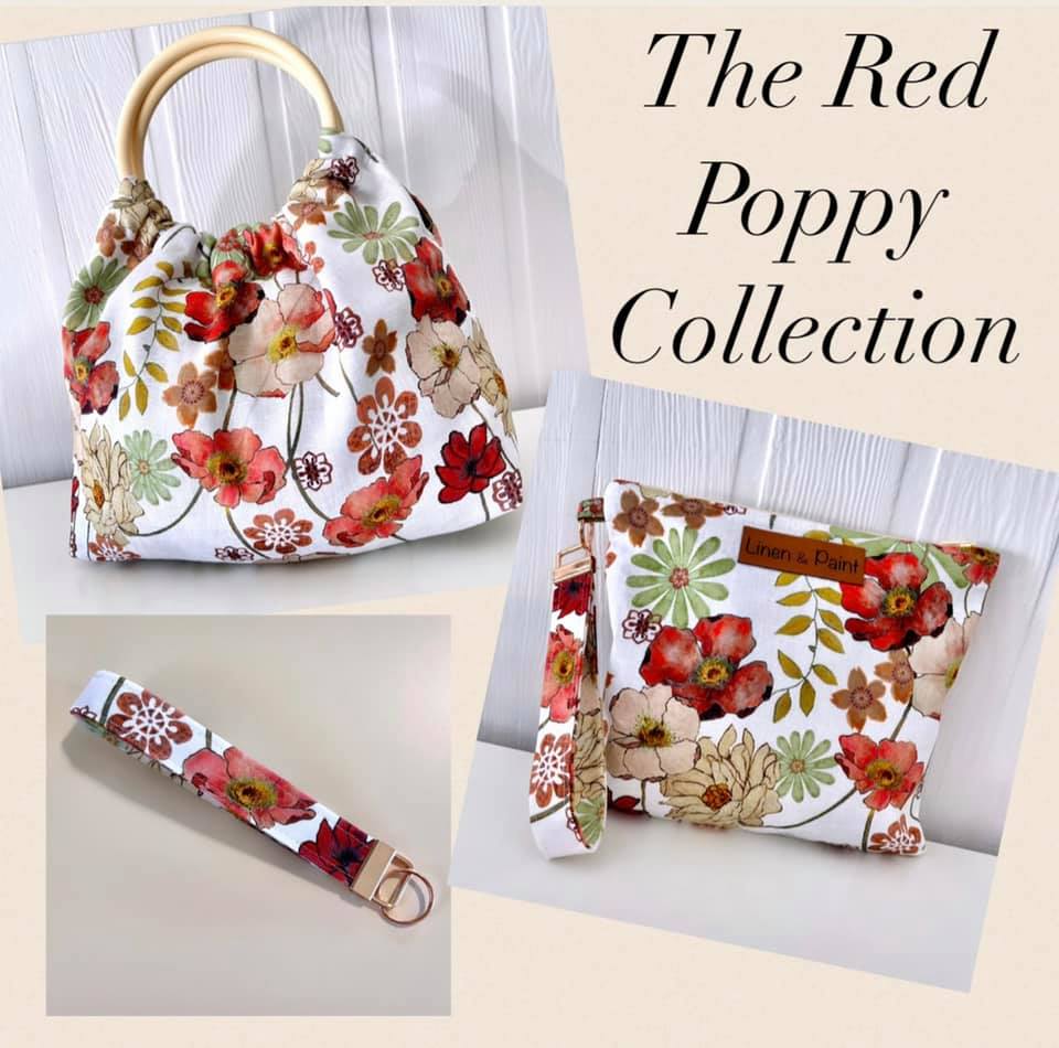 Linen & Paint - The Red Poppy Collection ️ This growing...