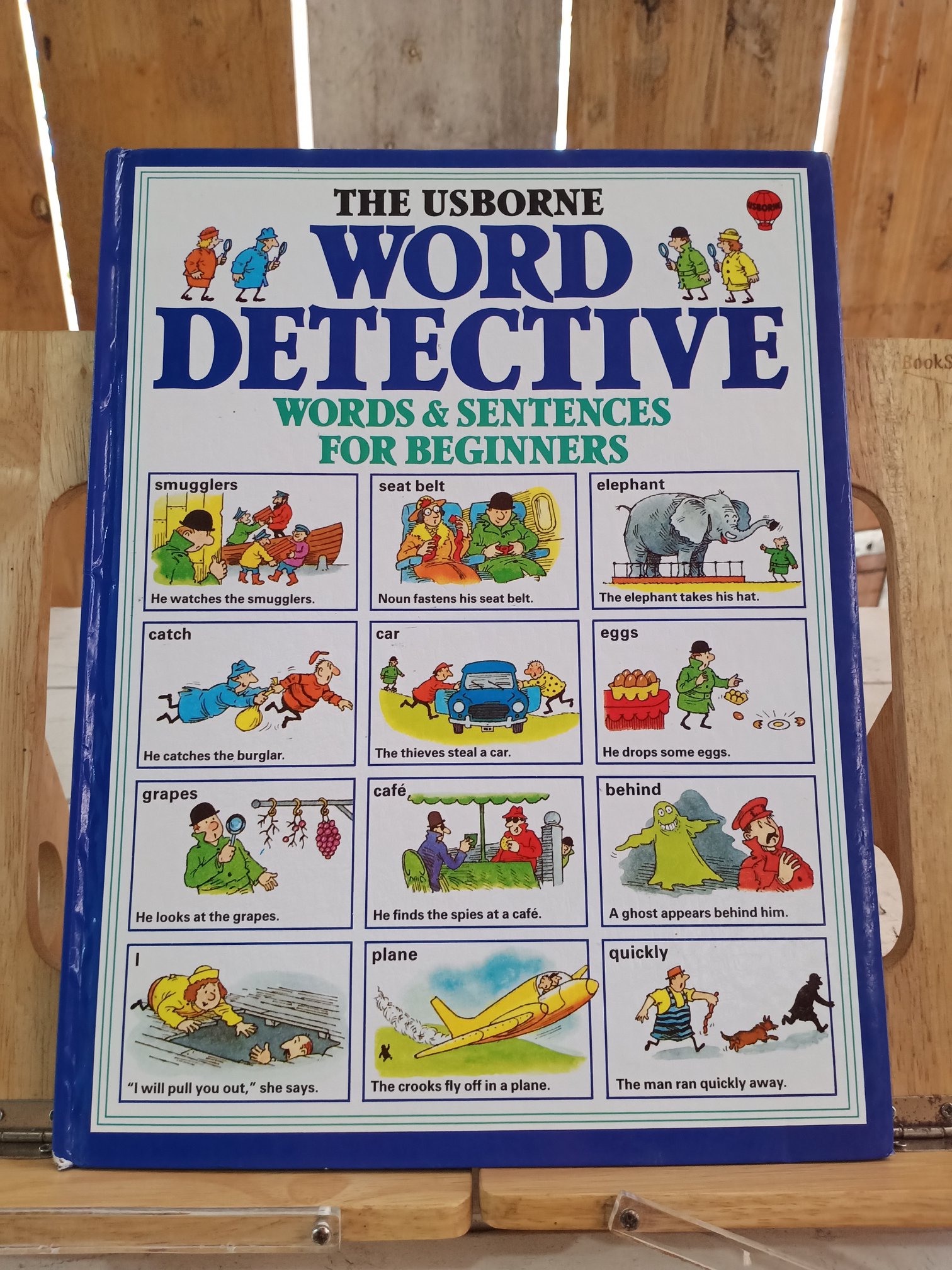 The usborne word detective - words & sentences for beginners. ปกแข็ง ...
