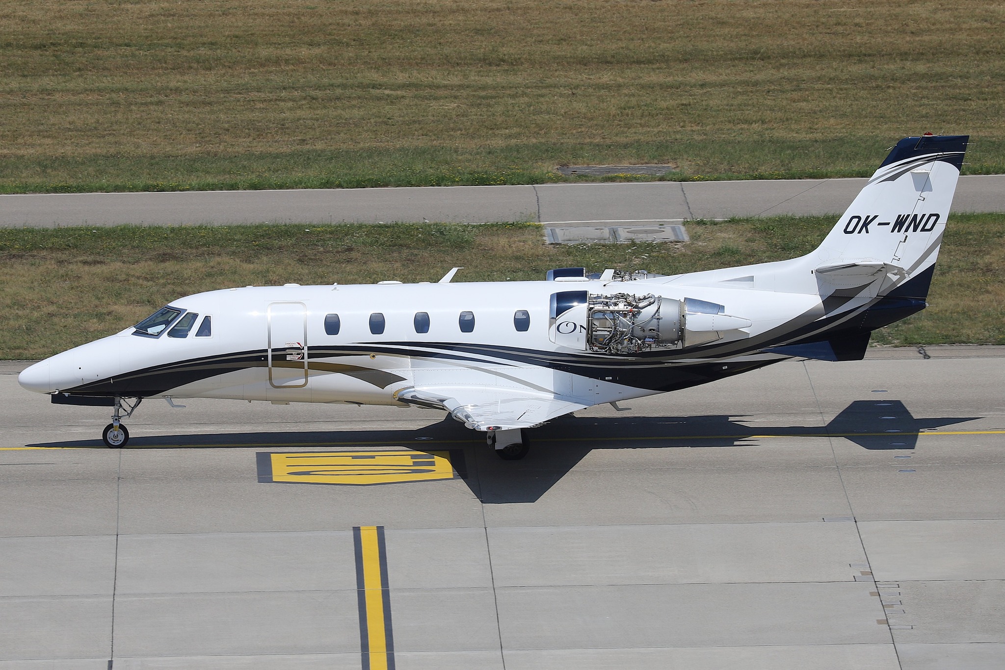 Zürich 19.6.2026, OK-WND, Cessna 560XLS, Aeropartner