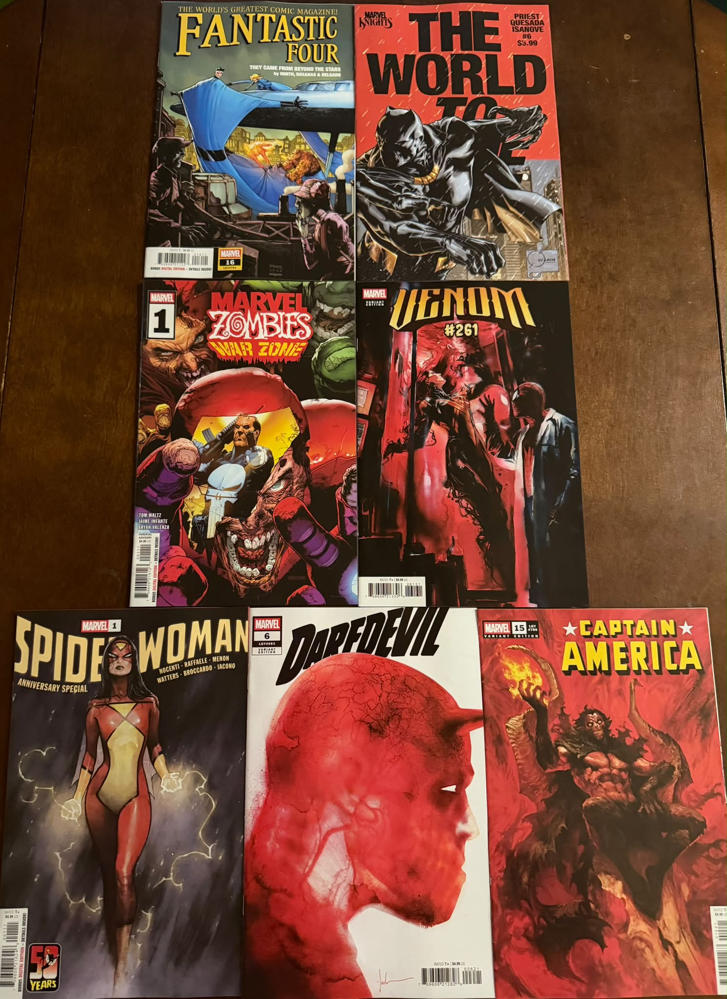 It's the best day of the week, new comic day!! This week I have 11