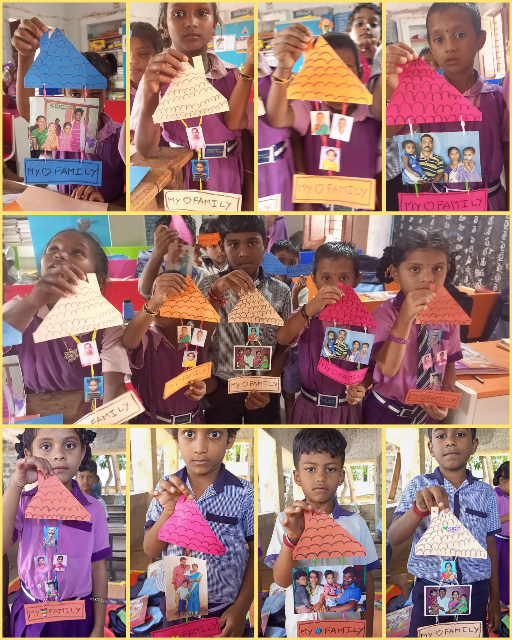Raj Classroom - My family - Fun and craft activity.... | Facebook