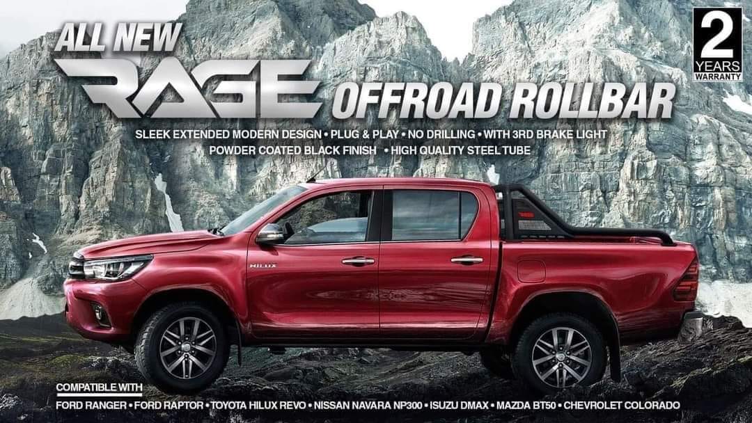 ALL NEW RAGE OFFROAD ROLLBAR!... - RAGE offroad Philippines | Facebook
