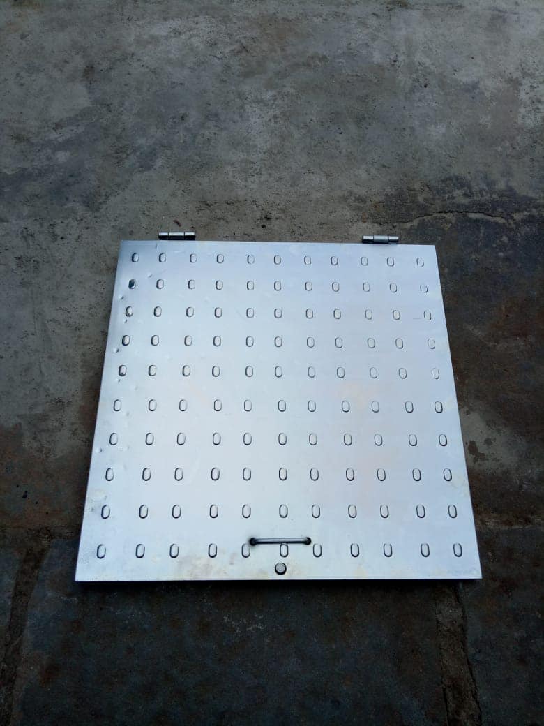 Couvercle De Drain De Garage En Aluminium