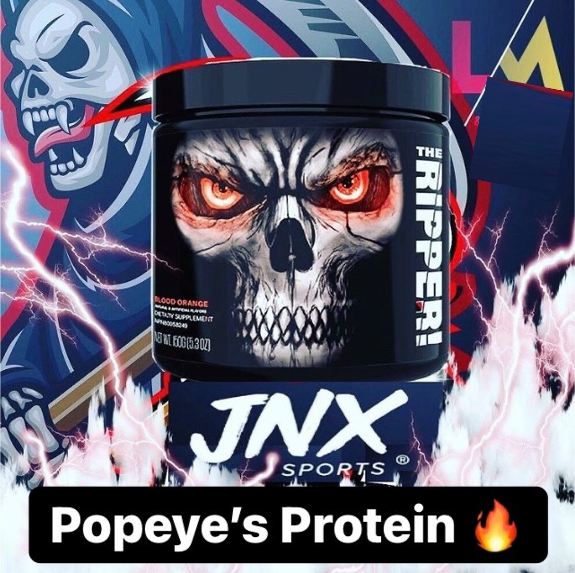 ⚡⚡💀 THE RIPPER! (30 SERV) 🔥💀... - Popeye's Protein S&A