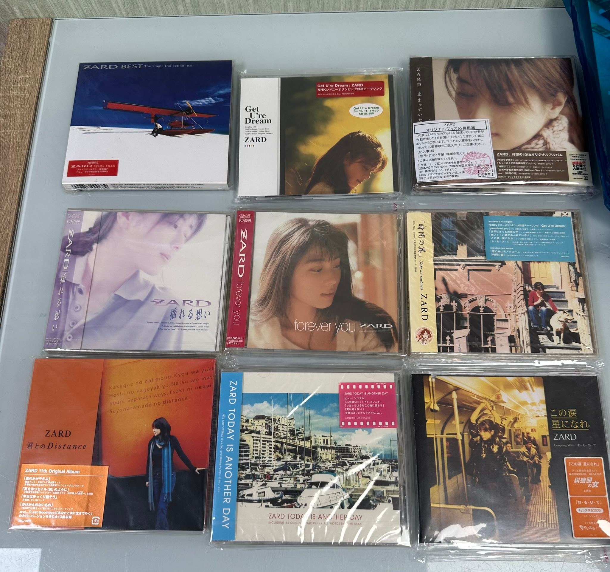 售?? ZARD坂井泉水CD+寫真 全部全新未開封，請直接私訊！