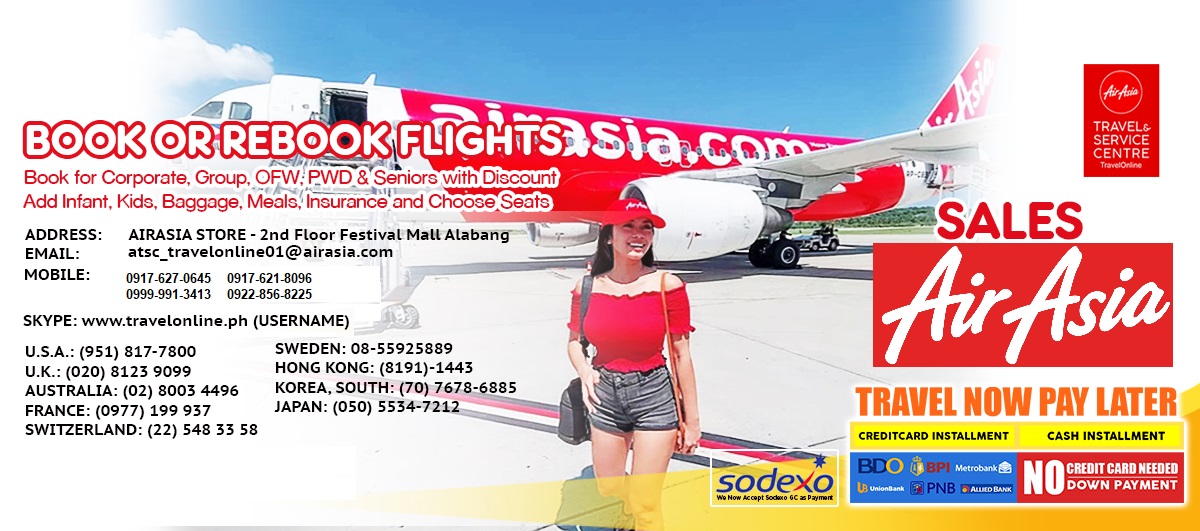 Airasia Travel Service Center Alabang Branch Home Facebook