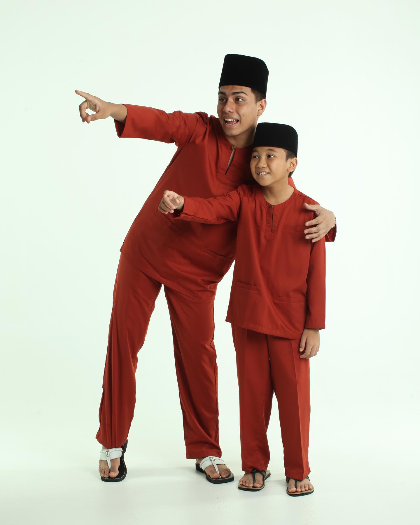 Haziq Sahooman Running Out Of Colours For Raya Try Our Baju In Copper We Are Sure You Have Yet To Wear This Colour Kids Set 45 Adults Set 65 More