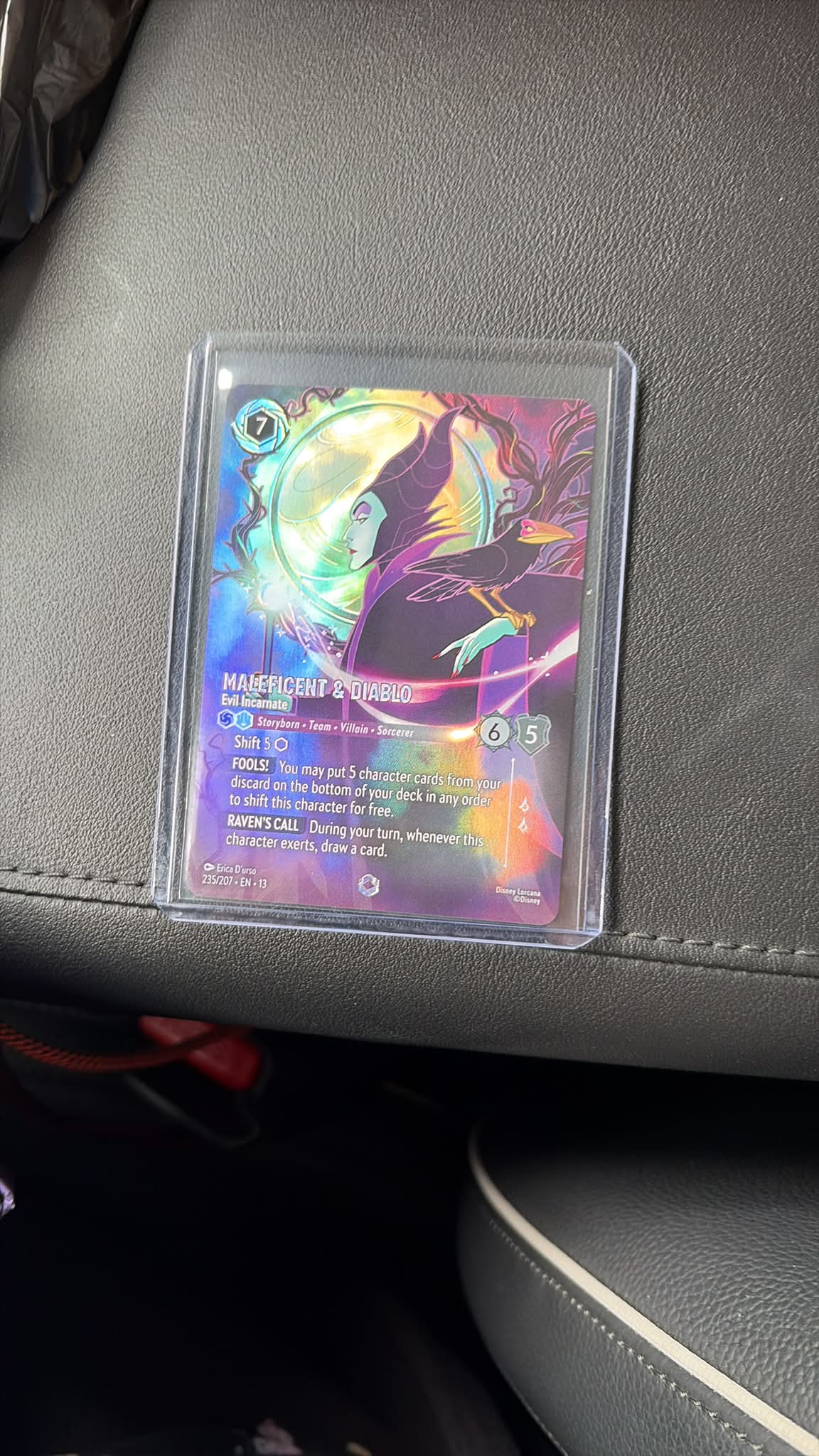 Disney Lorcana TCG reveals Maleficent and Diablo character cards