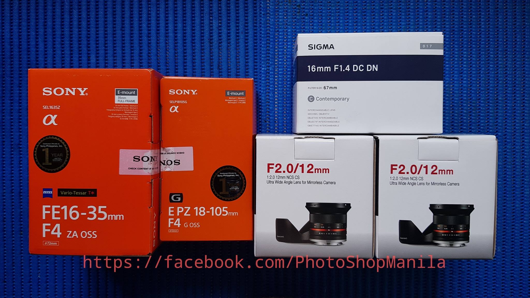Brand new lens Sony E mount 12mm f2.8 (wide) Brand : 7artisans