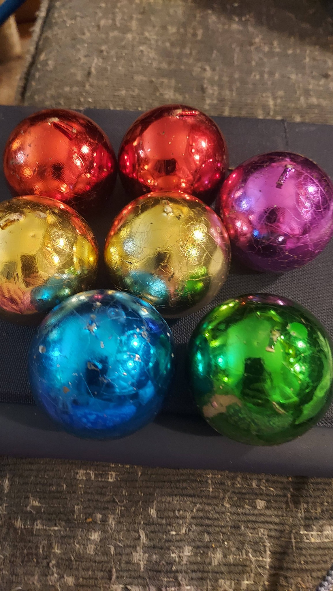 vintage ornament ୨୧ キャンドル型 クリップオーナメント vintage