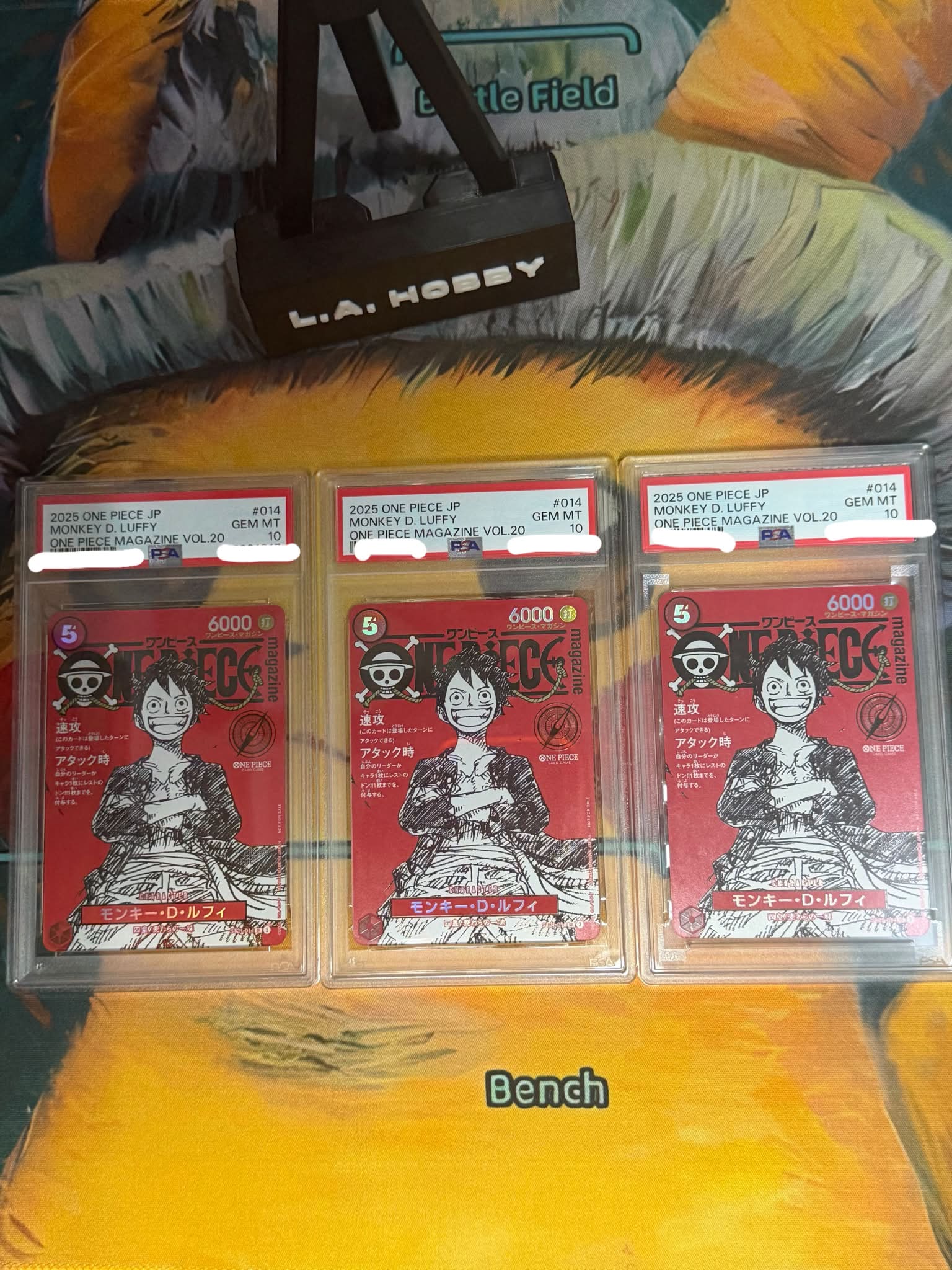 One piece magazine vol 20 promo card for sale