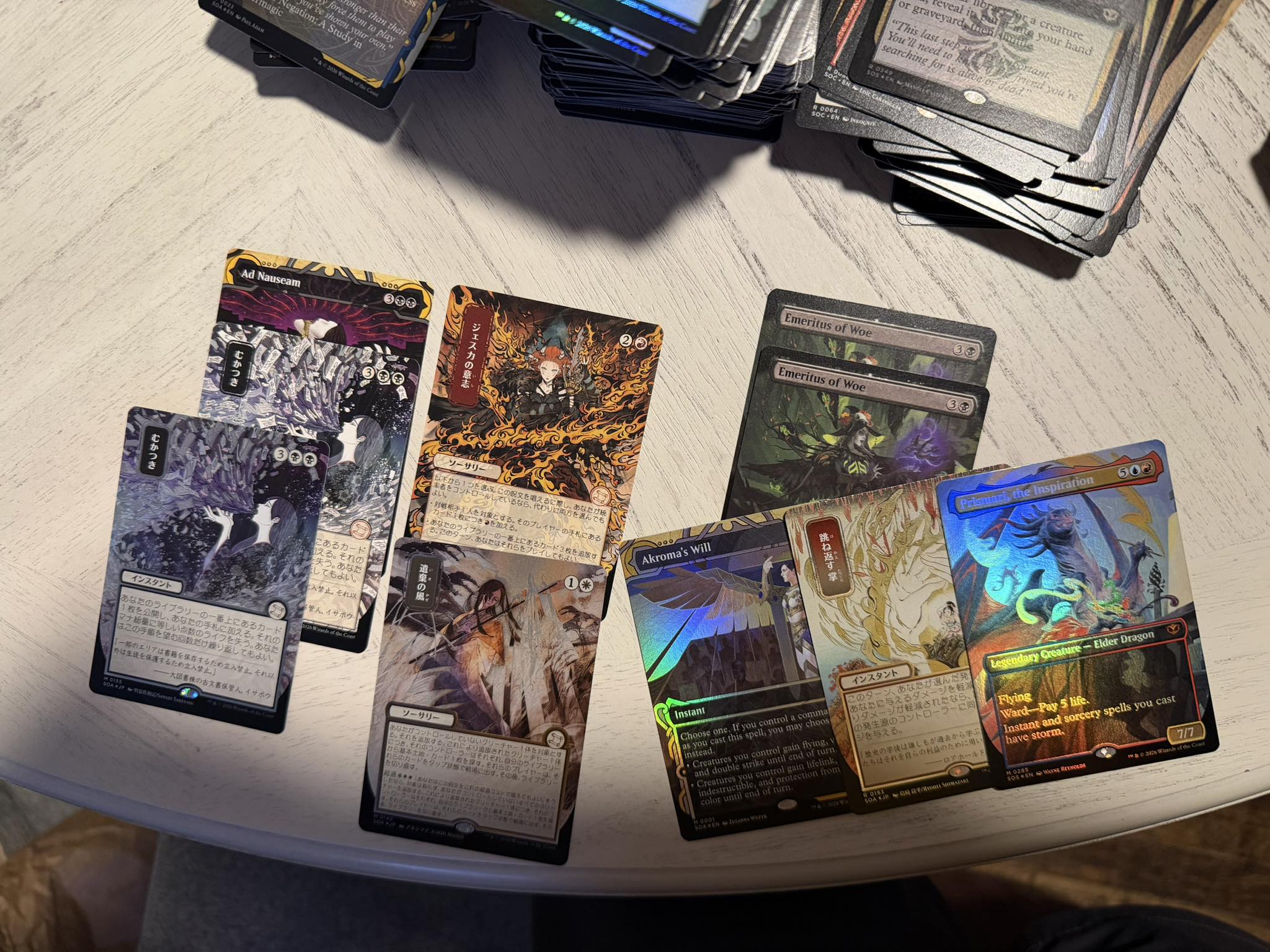 mtg modern horizons 3 booster box Magic: The Gathering Play card Collector Booster Sample Pack (contains 1 Traditional Foil or nonfoil alt Was bored so bought 3