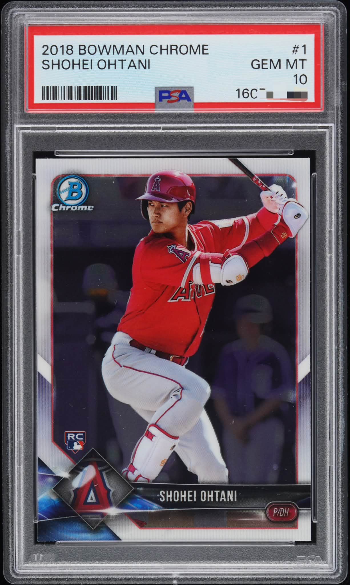 🔥 大谷翔平2018 Bowman Chrome #1 PSA 10 🔥