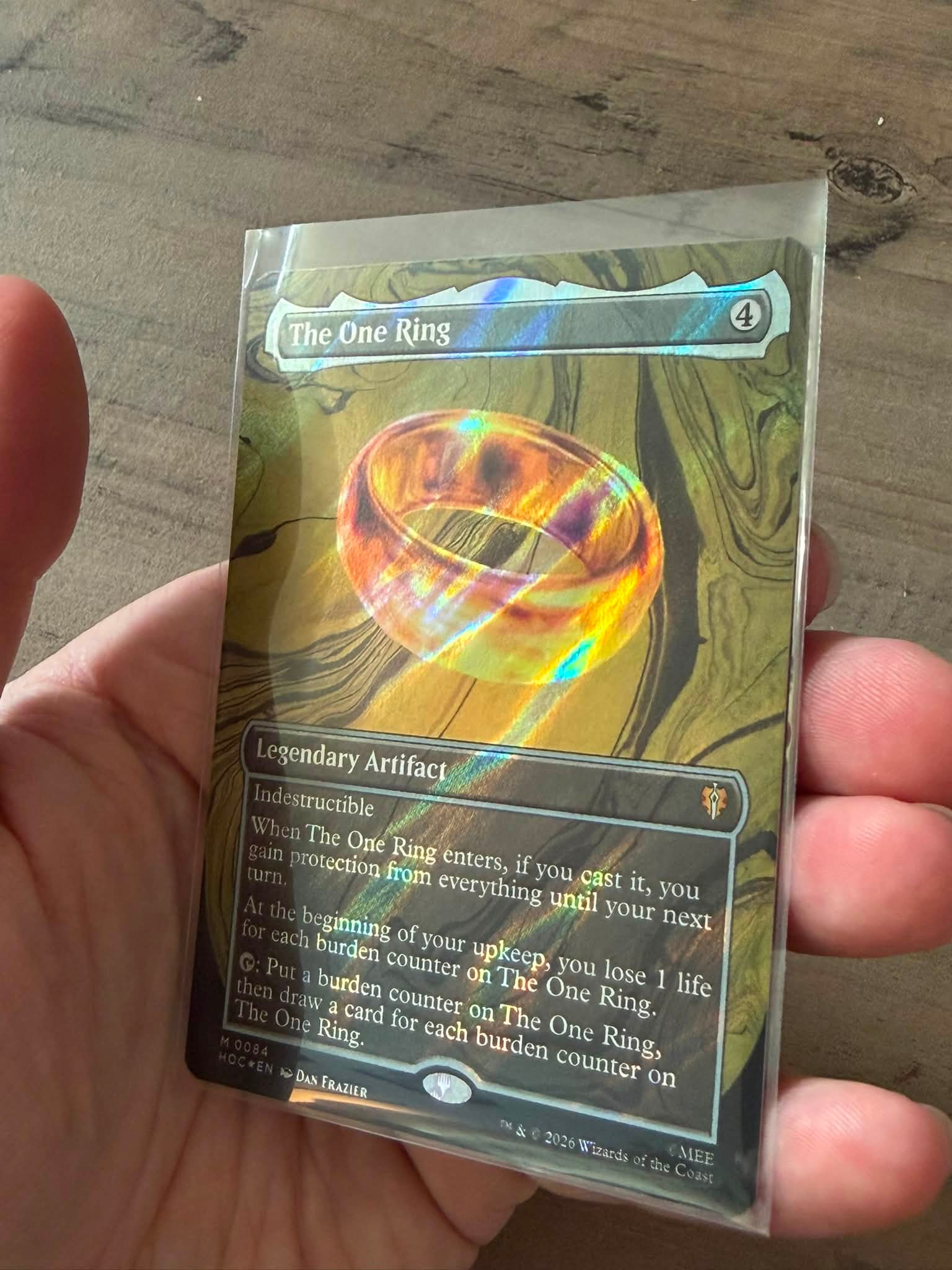 Pulled the Surge Foil “The One Ring”. Debating PC or selling.