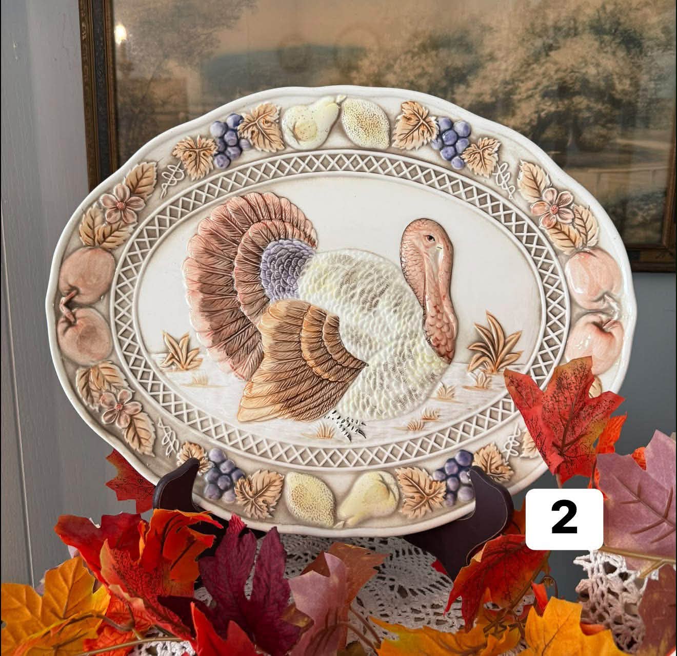 まとめ購入確認用1200■ THANKSGIVING LIVE 2010 Vintage Thanksgiving items for sale: plates, platters, and decor