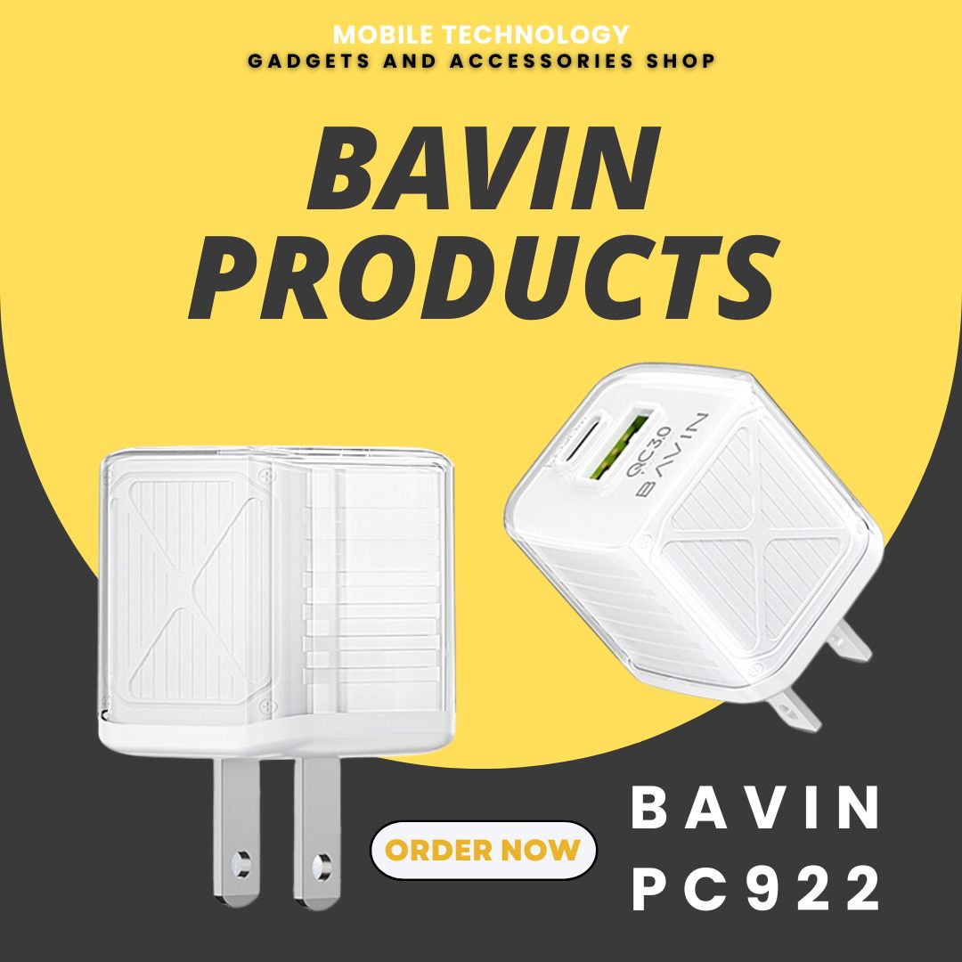 Mobile - BAVIN PC922 Dual Port Fast Qualcomm 3.0 and USB-C Port Type-C ...