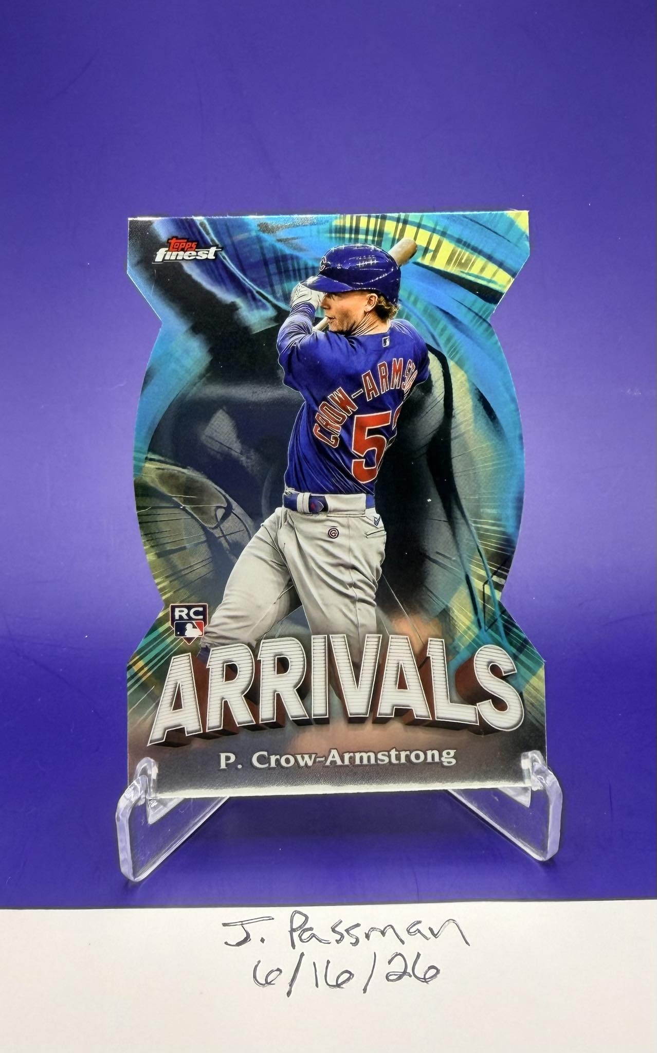 2024 topps finest baseball card auction