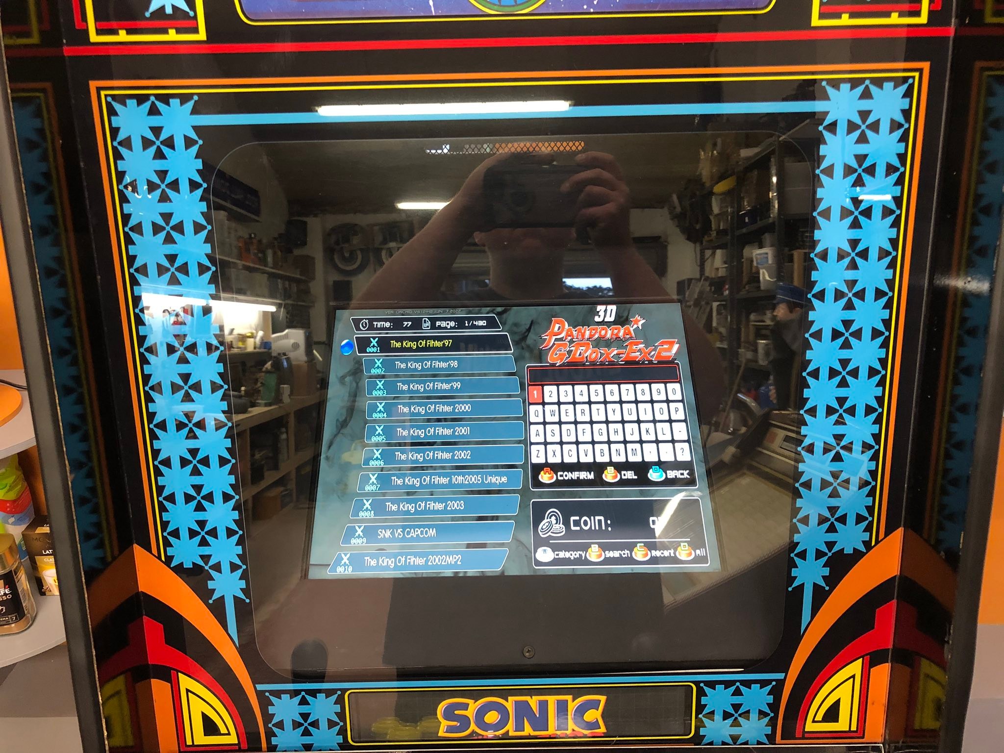 Restoration of Italian Zaccaria Quasar arcade game with silkworm