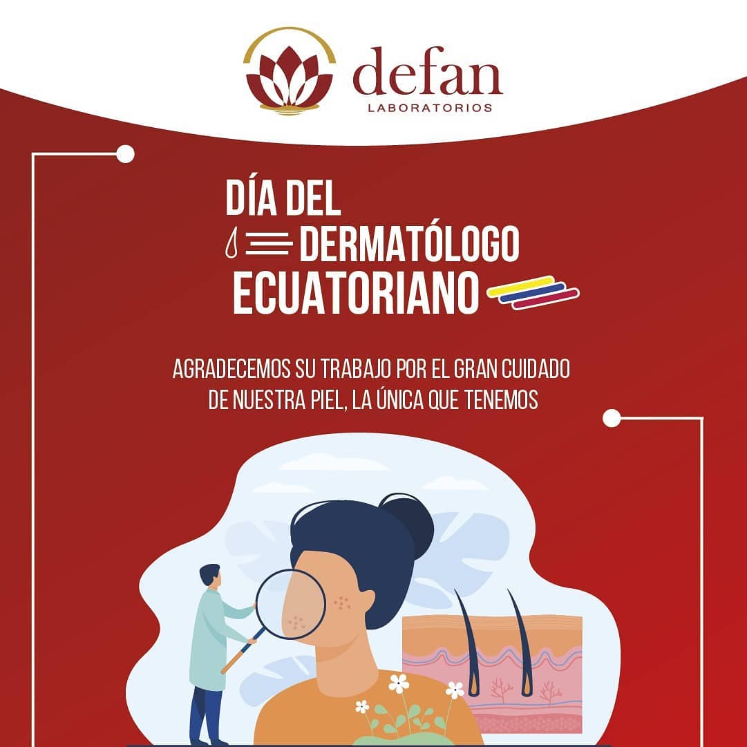 15 de mayo DIA DEL DERMATOLOGO... - Laboratorios DEFAN