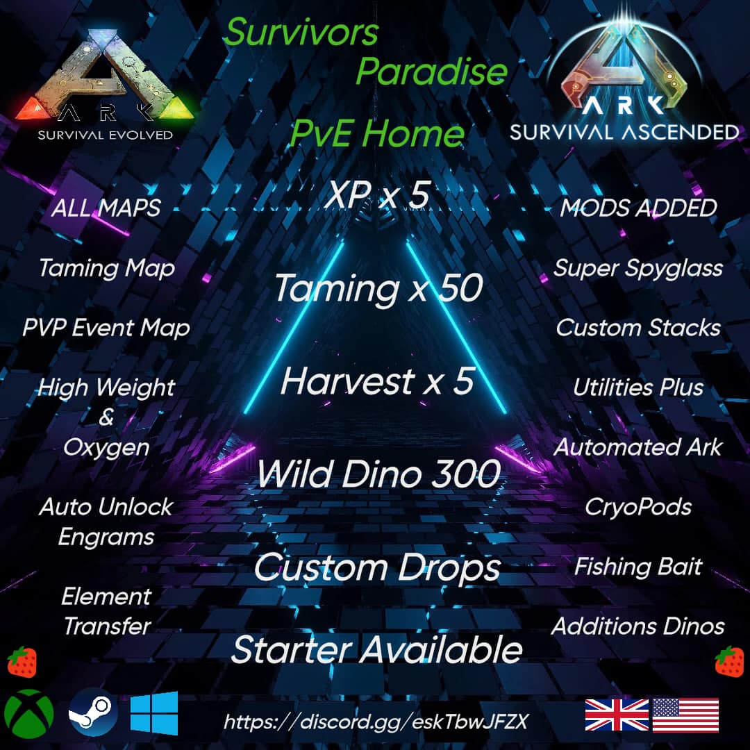 Ark Survival Ascended Community | Welcome to Survivors Paradise | Facebook