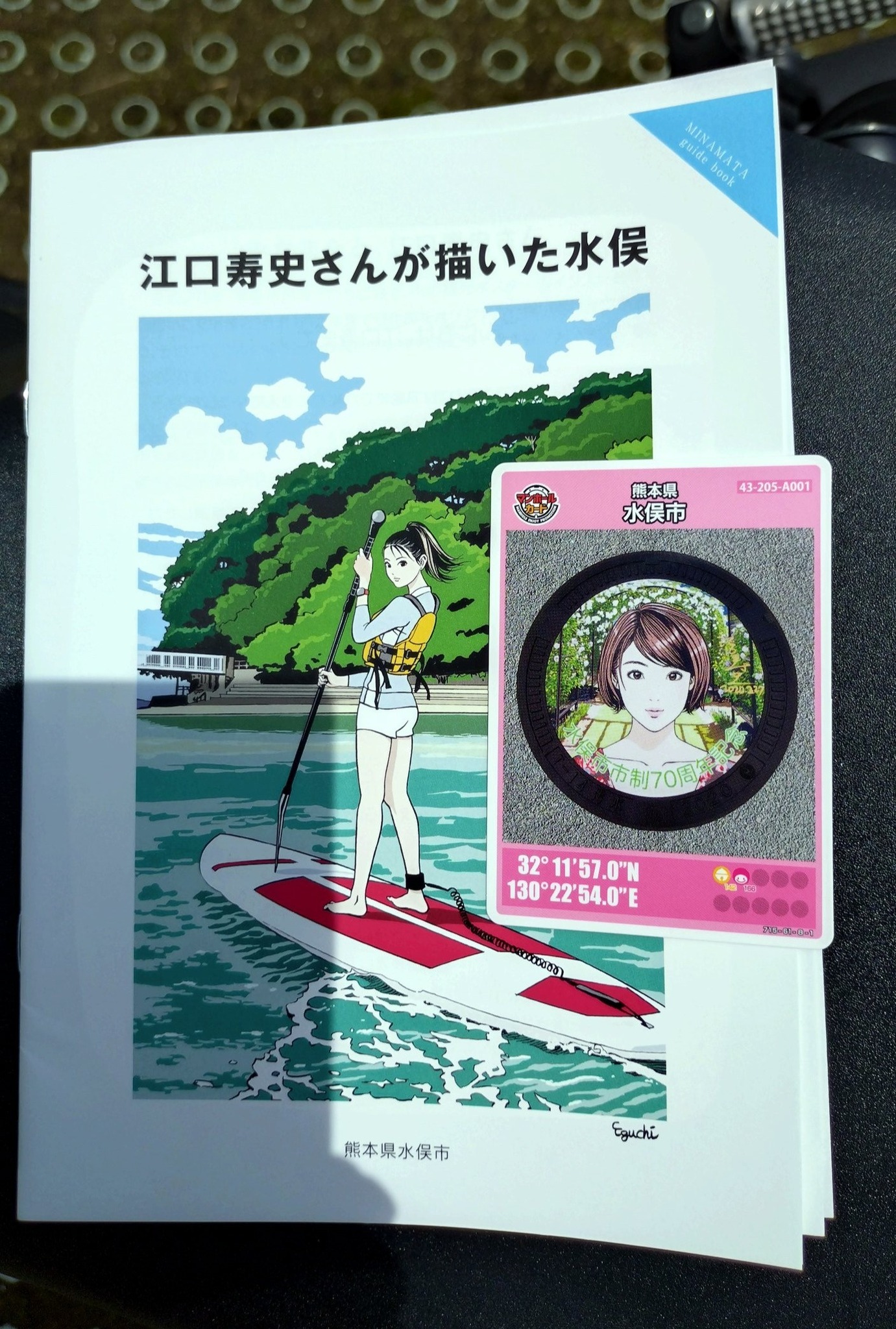 熊本県水俣市にて今年5月に撮影しました。 江口寿史さんが書かれた