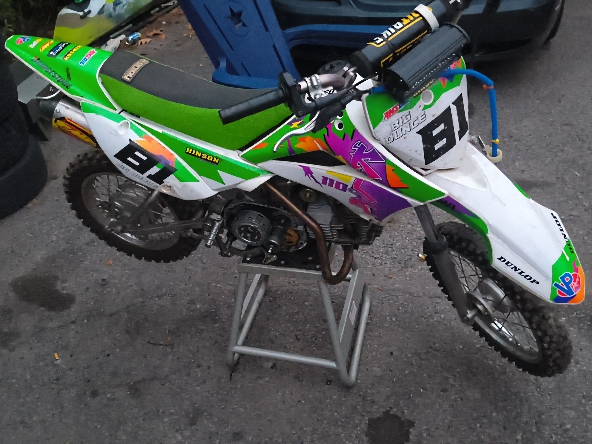 Klx 110 tb parts 143 kit jetting issues