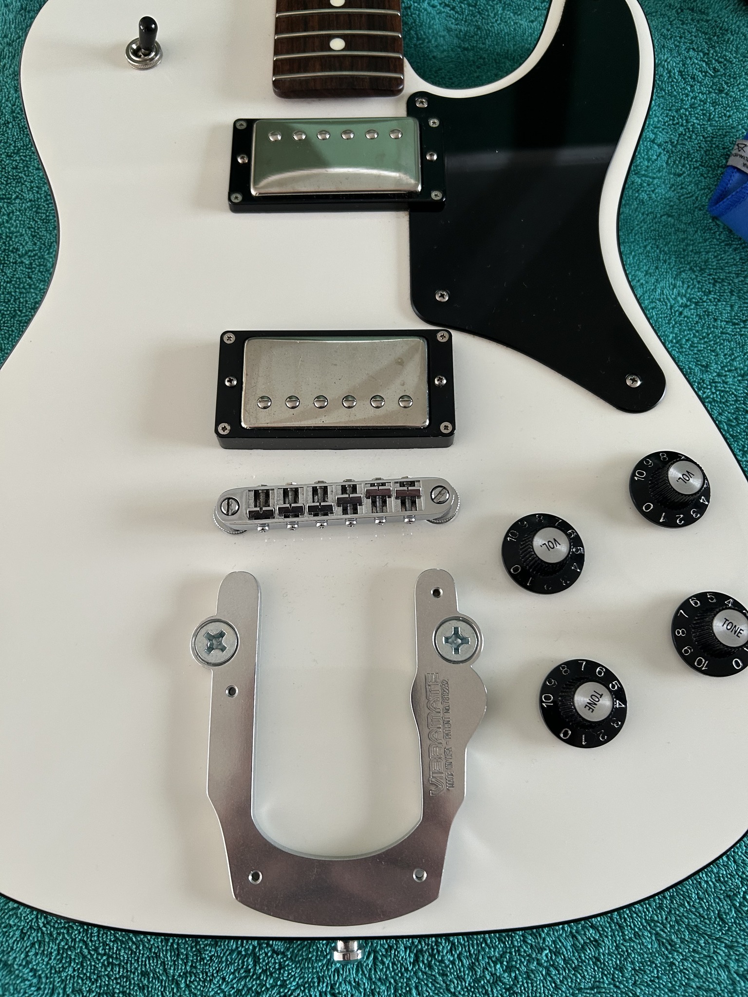 MIJ Telecaster Troublemaker Deluxe. What a beast