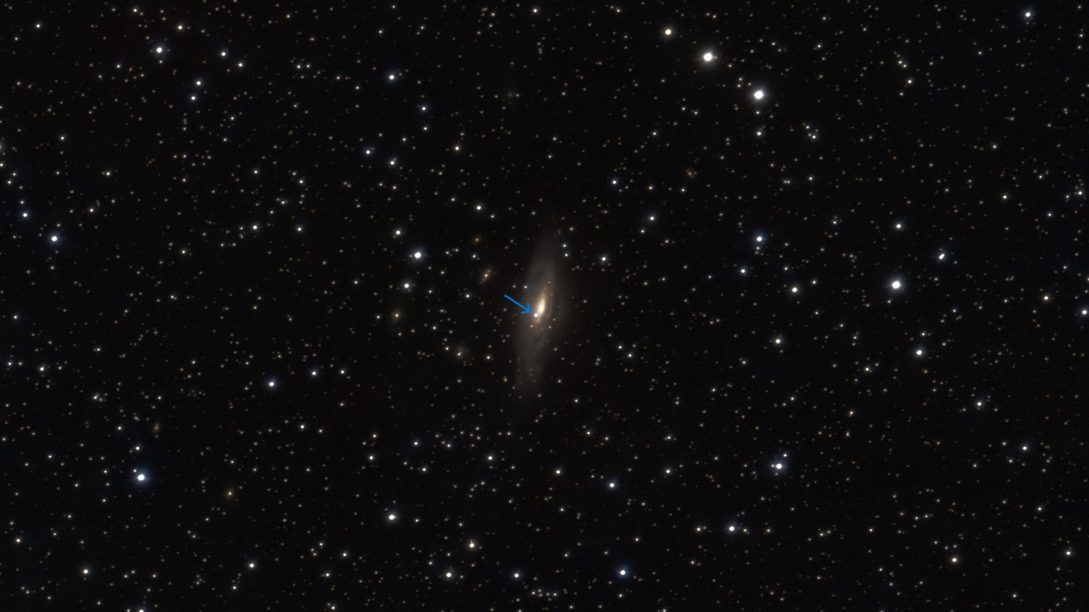 01/30/2025 Central Florida, Seestar S50, NGC 2403, a Spiral Galaxy