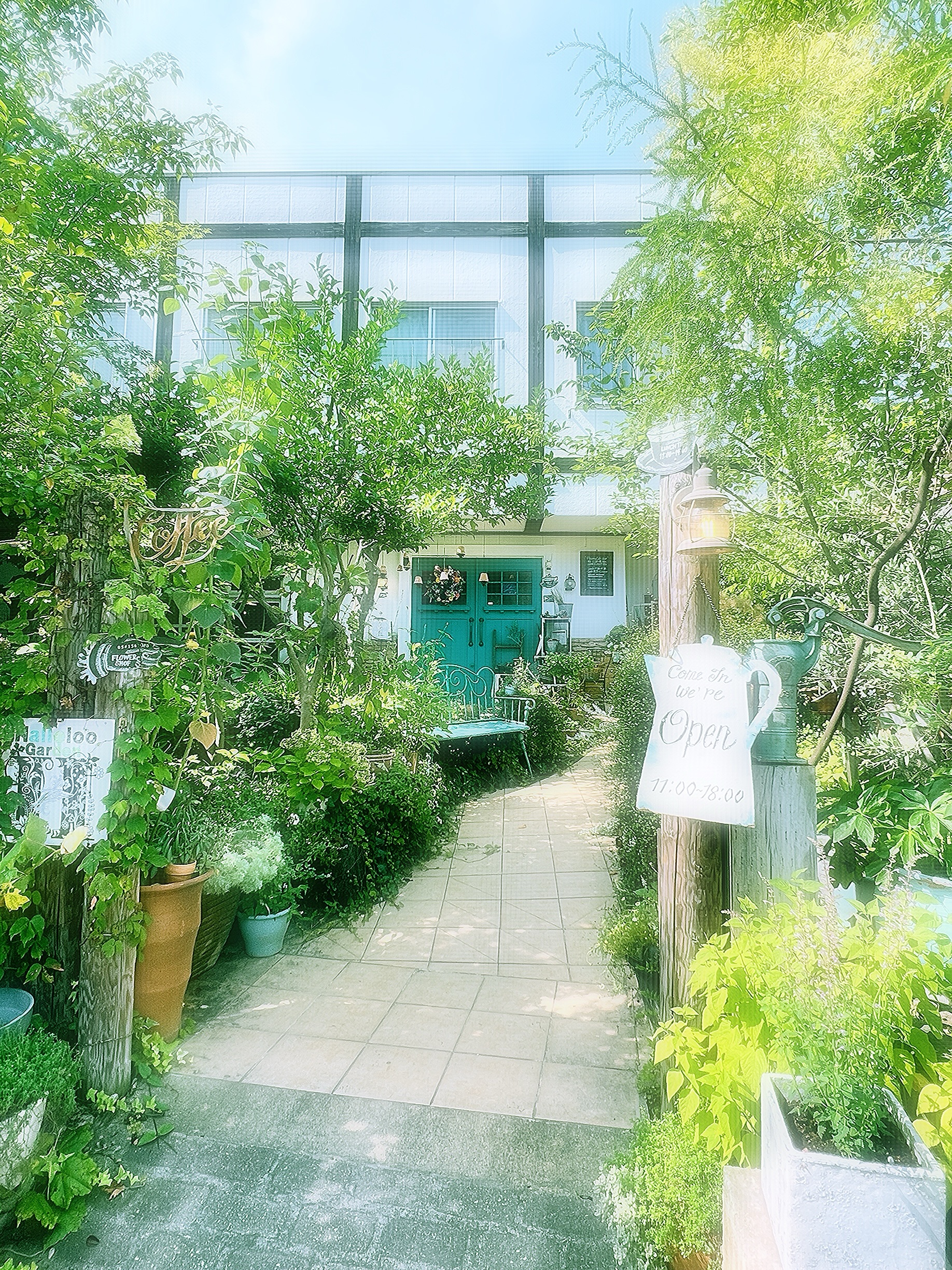ガーデン カフェ 花 遊庭