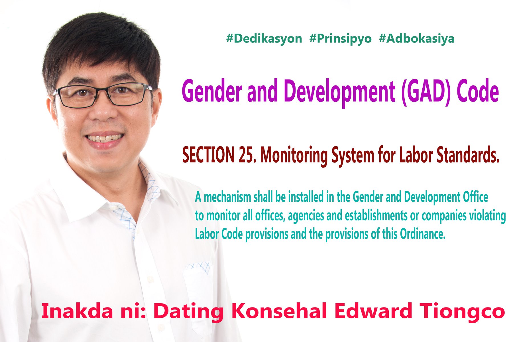 Sa ating Gender and Development... - Good Governance Tayo | Facebook
