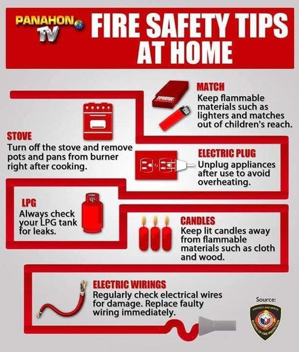 DepEd - Here is an example of IEC material for Fire Safety, take time ...
