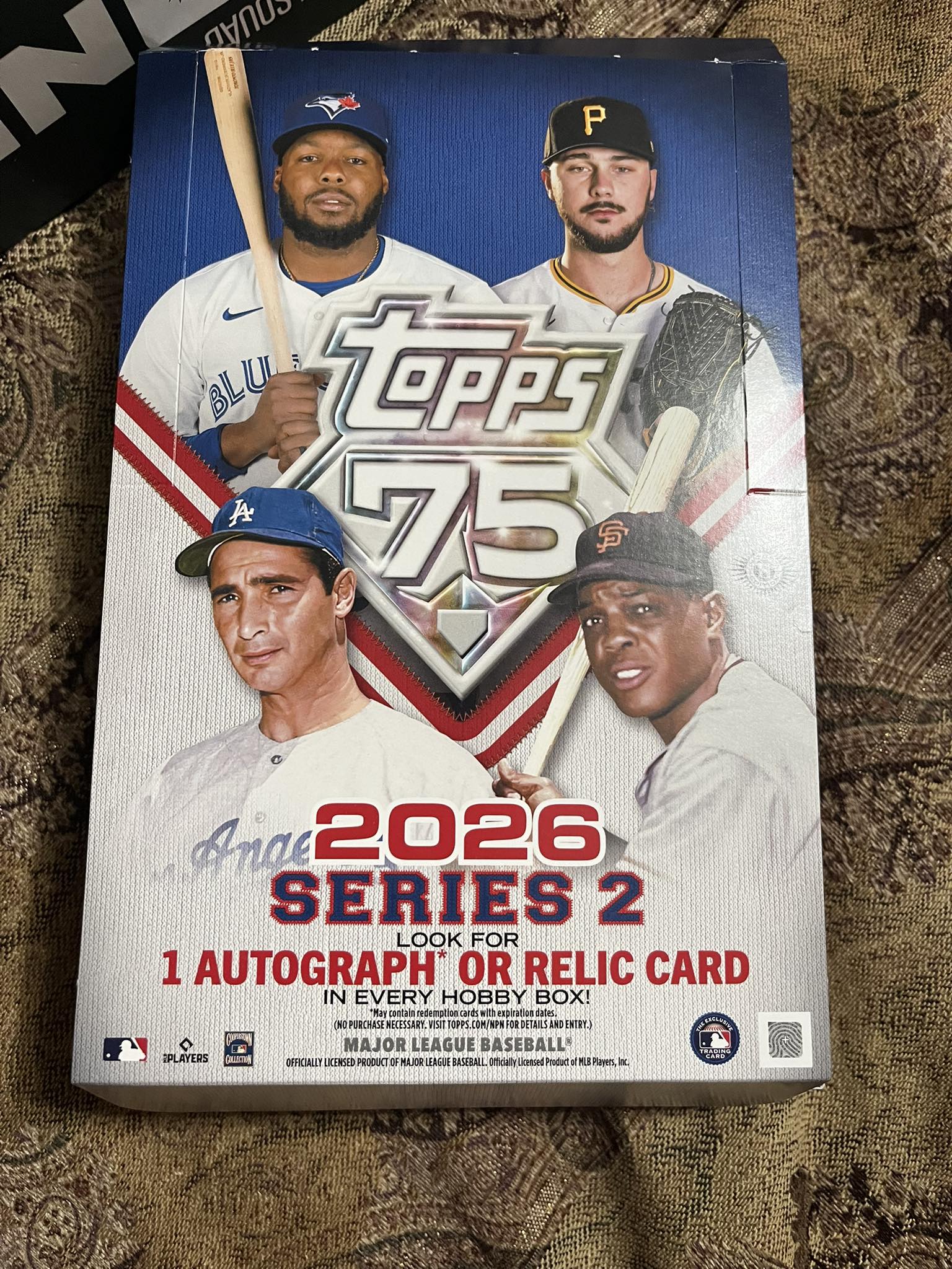Disappointing experience with Topps 75 2026 Series 2 hobby box