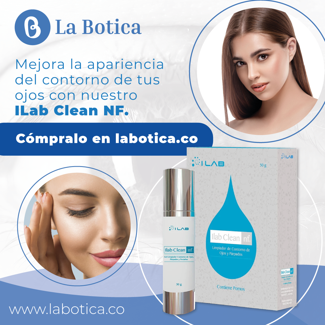 La Botica - ILab Clean es un limpiador de contorno de ojos que cuenta ...