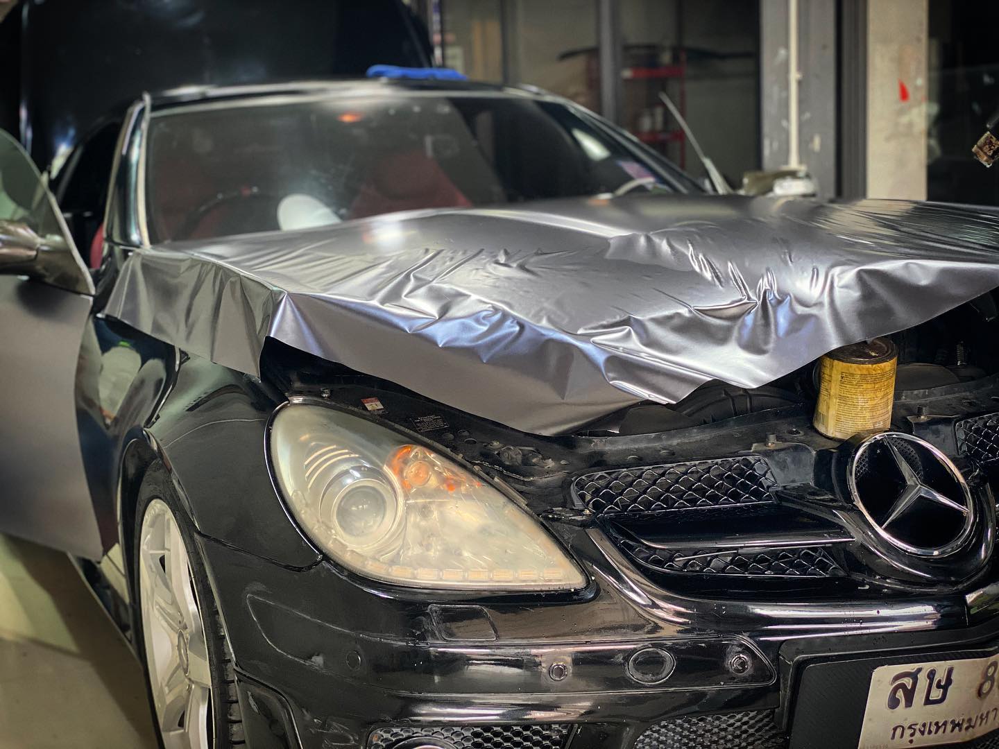 Wrap Winner - Mercedes #Benz SLK R171 Wrapping Pearl Metal... | Facebook