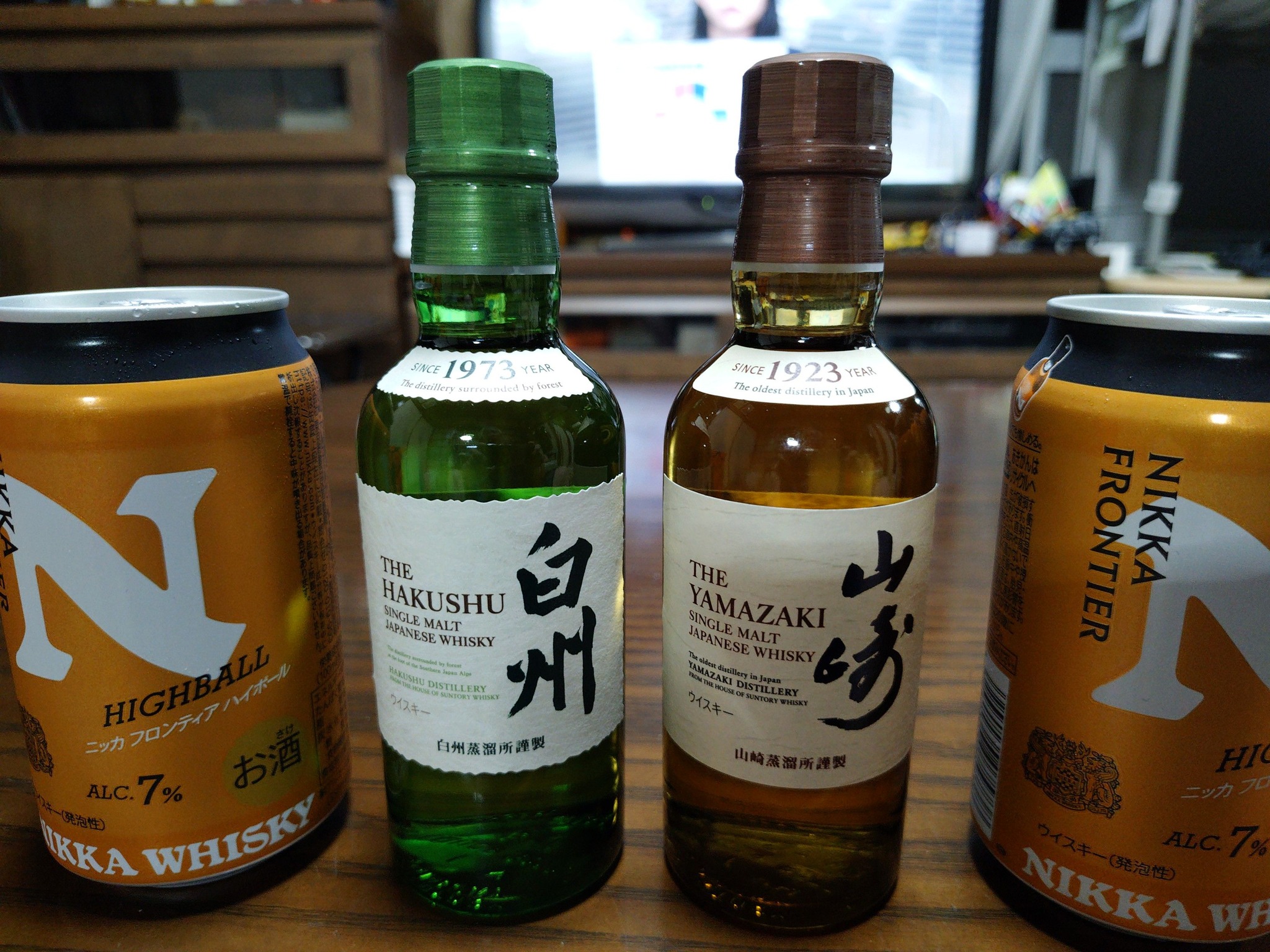 新年の抱負に😆、飲み比べがしたくて一気に3本開栓してみました