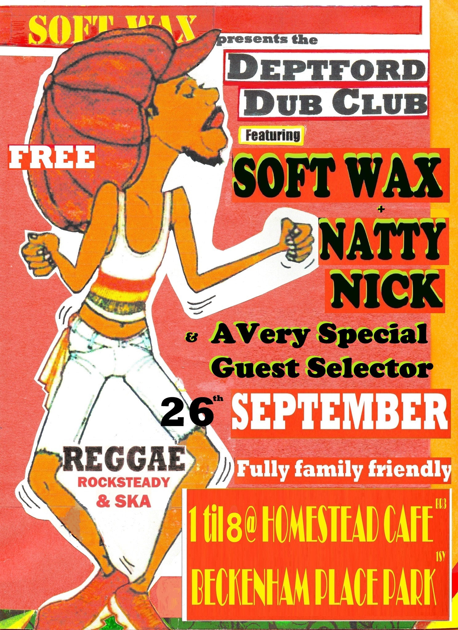 Deptford Dub Club: Free Reggae Outdoor All-Day Party