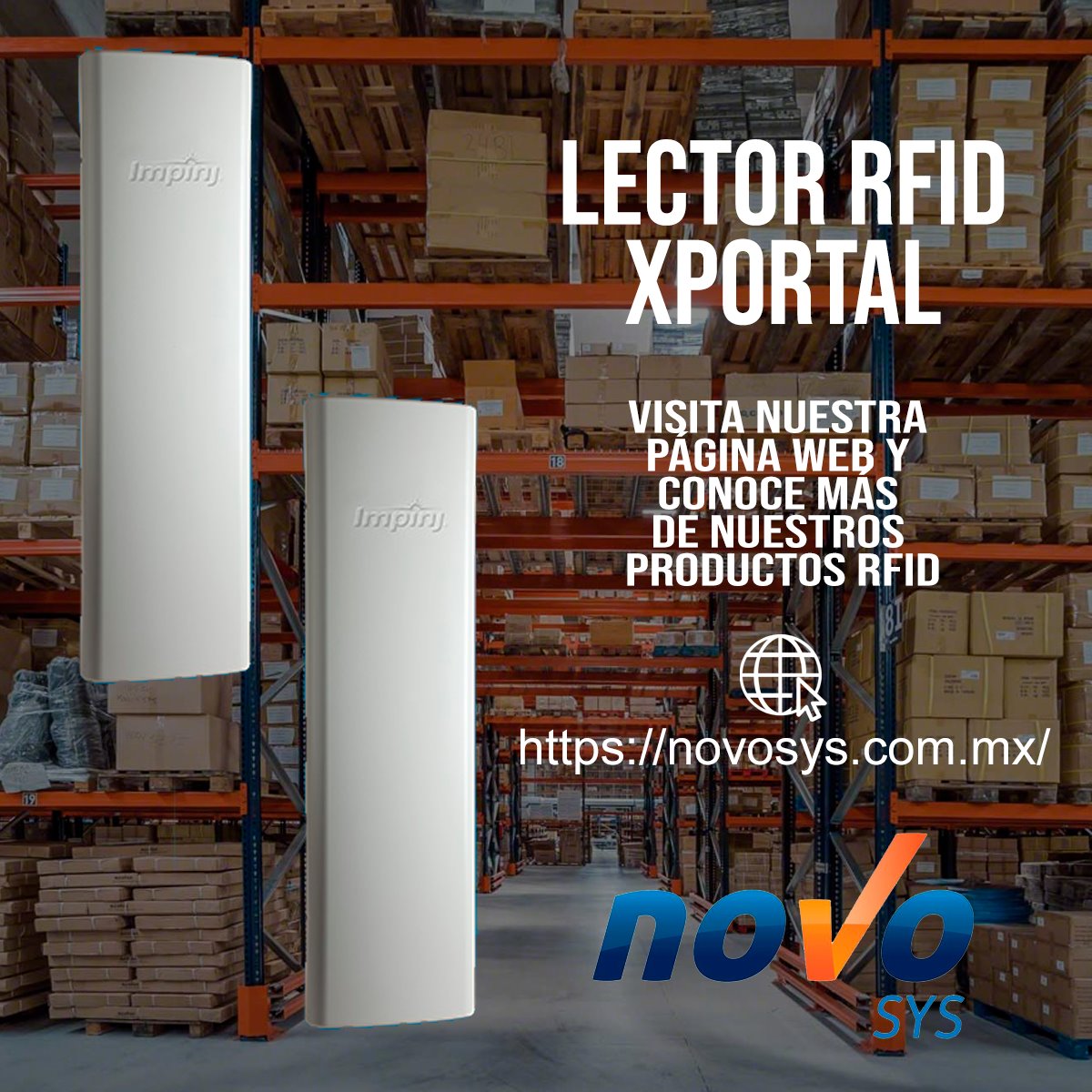 NovoSys RFID - El LECTOR RFID XPORTAL cuenta con... | Facebook