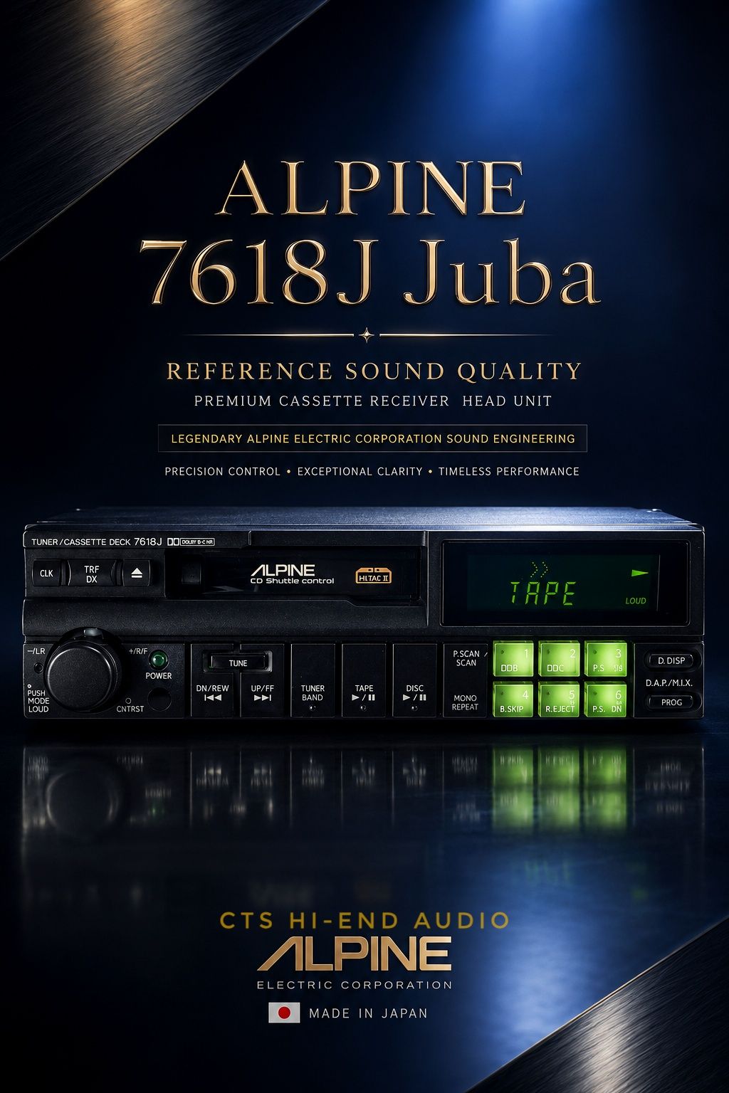 ALPINE 7618J IS ONE OF THE BEST ANALOGUE DEVICES