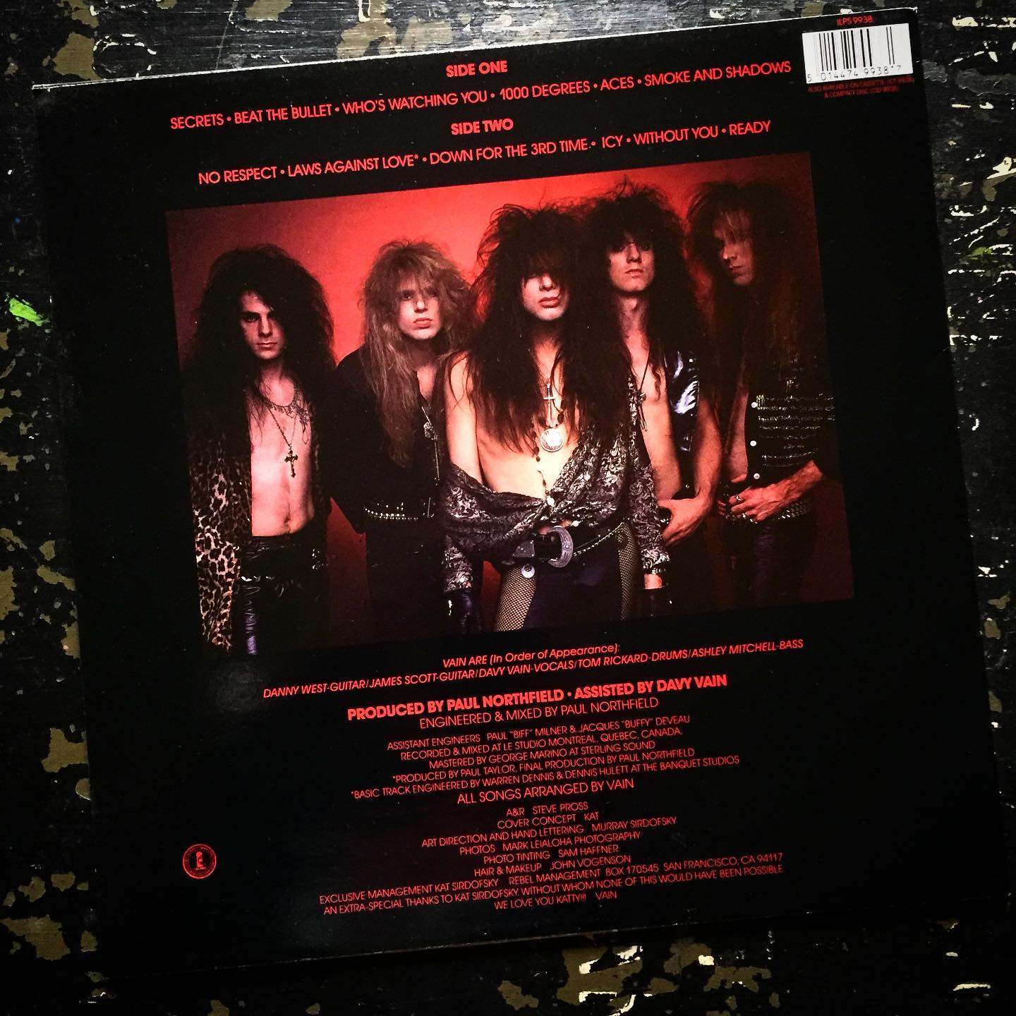 On June 15, 1989: Vain released the album 
