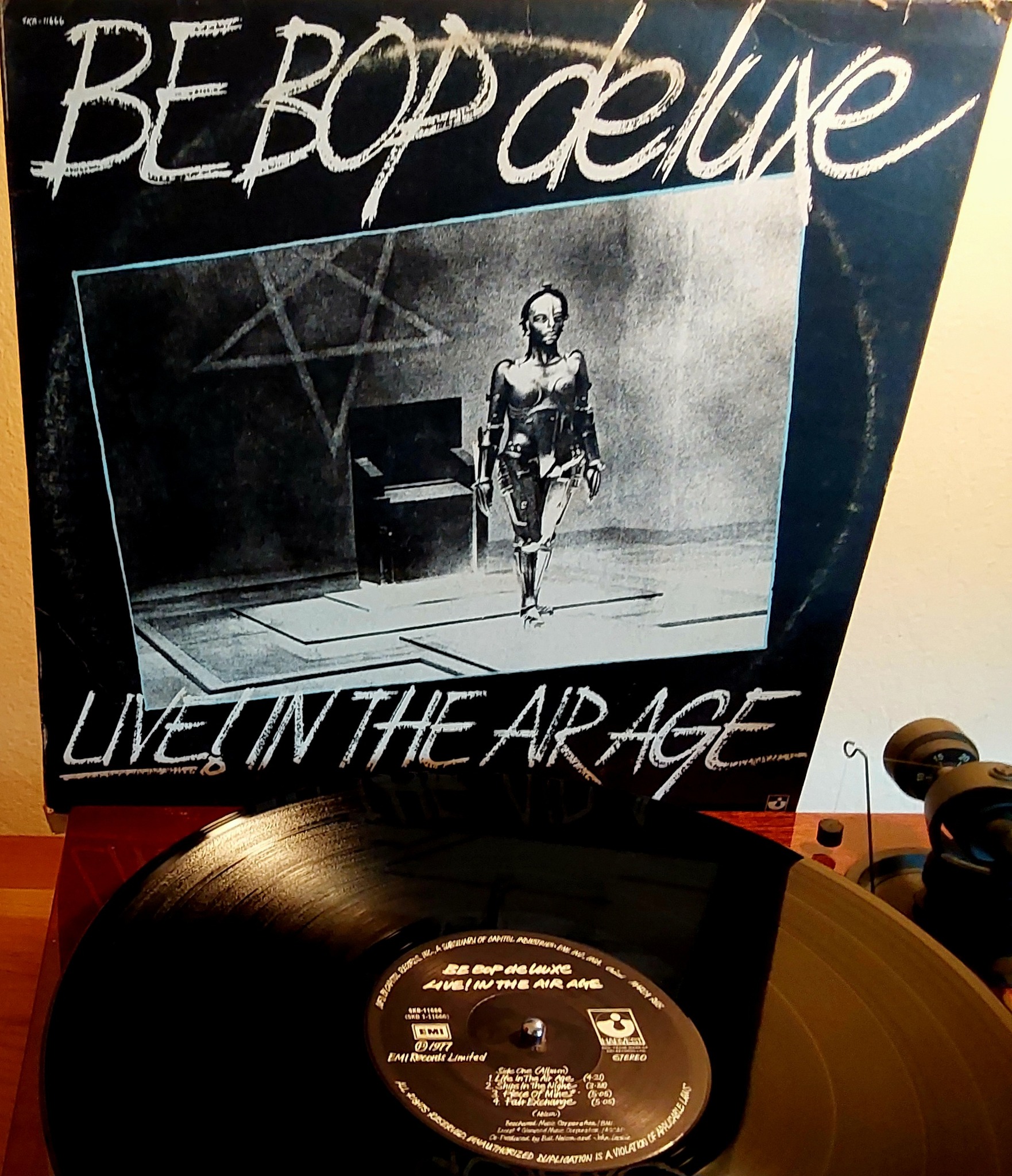 Be-Bop Deluxe Drastic Plastic 1978 vinyl record find