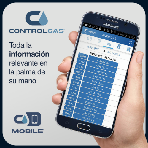 ATIO - ¿Conoce nuestra App ControlGAS® Mobile? Es ideal para monitorear ...