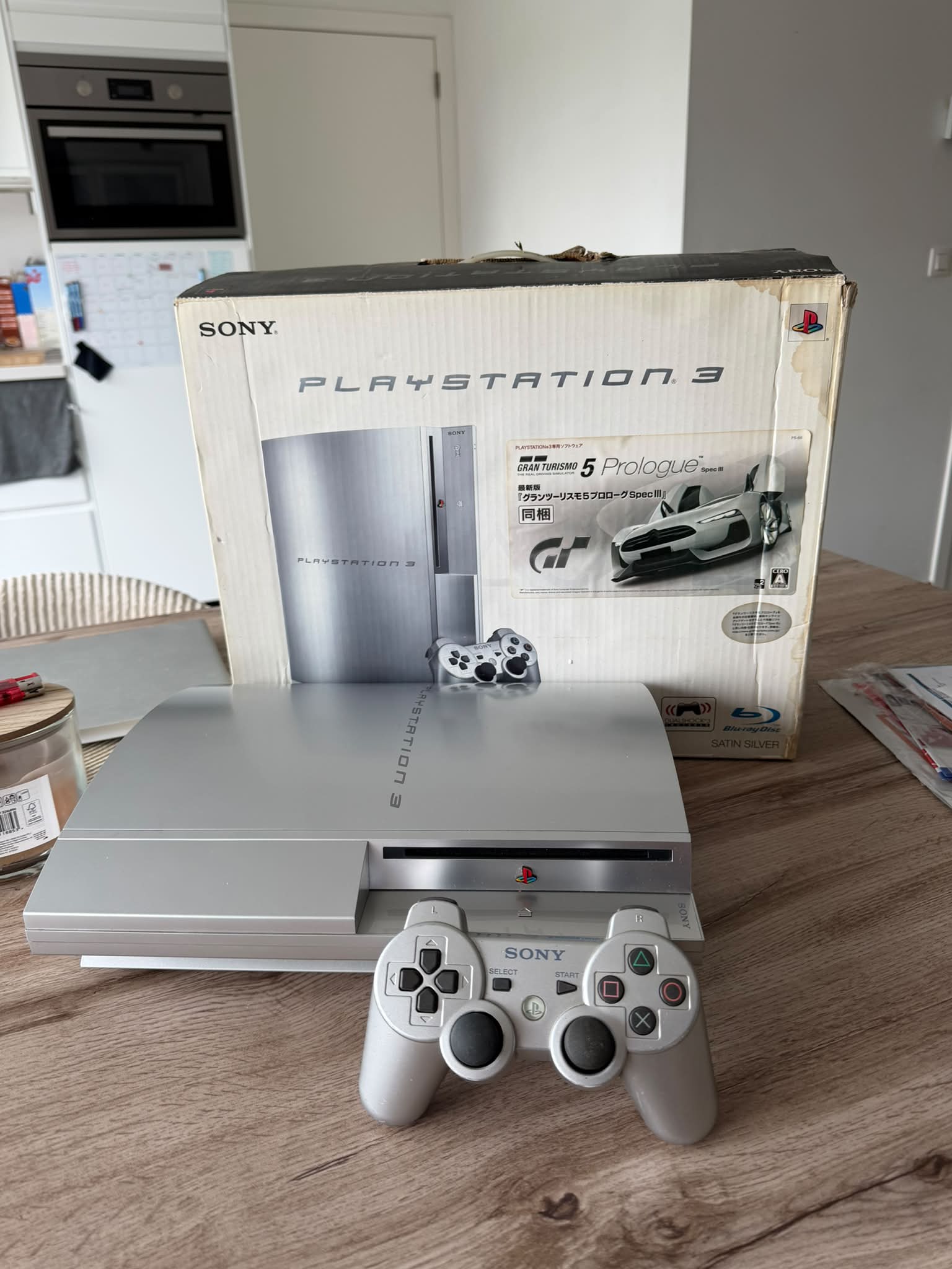 My ps3 from Japan came in today! 😍 SONY tnY မမံ PLAYSTATION3