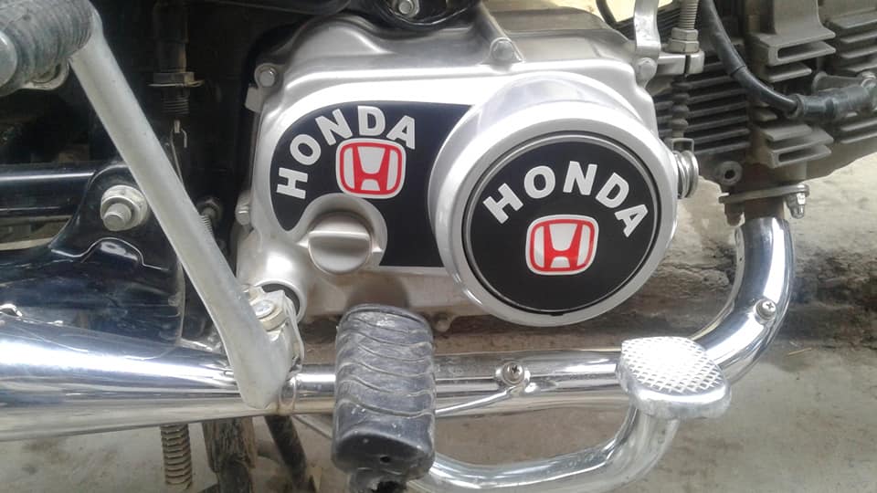 Honda CD-7o engine sticker kit...... - Makkah Auto Decoration