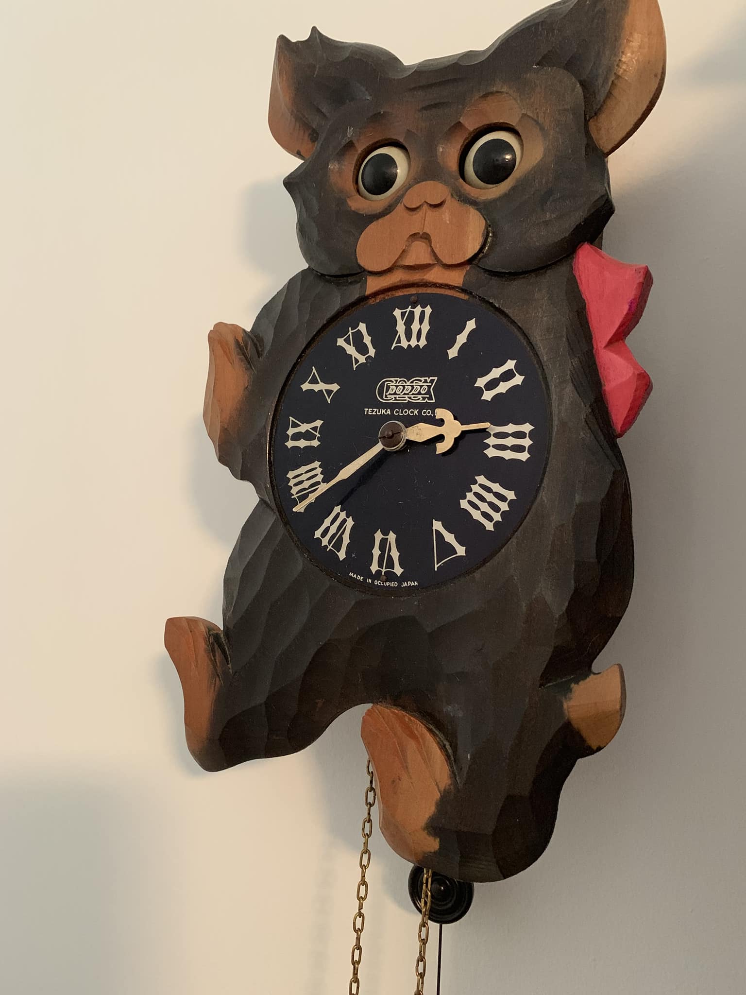 Rare occupied Japan Betty Boop clock