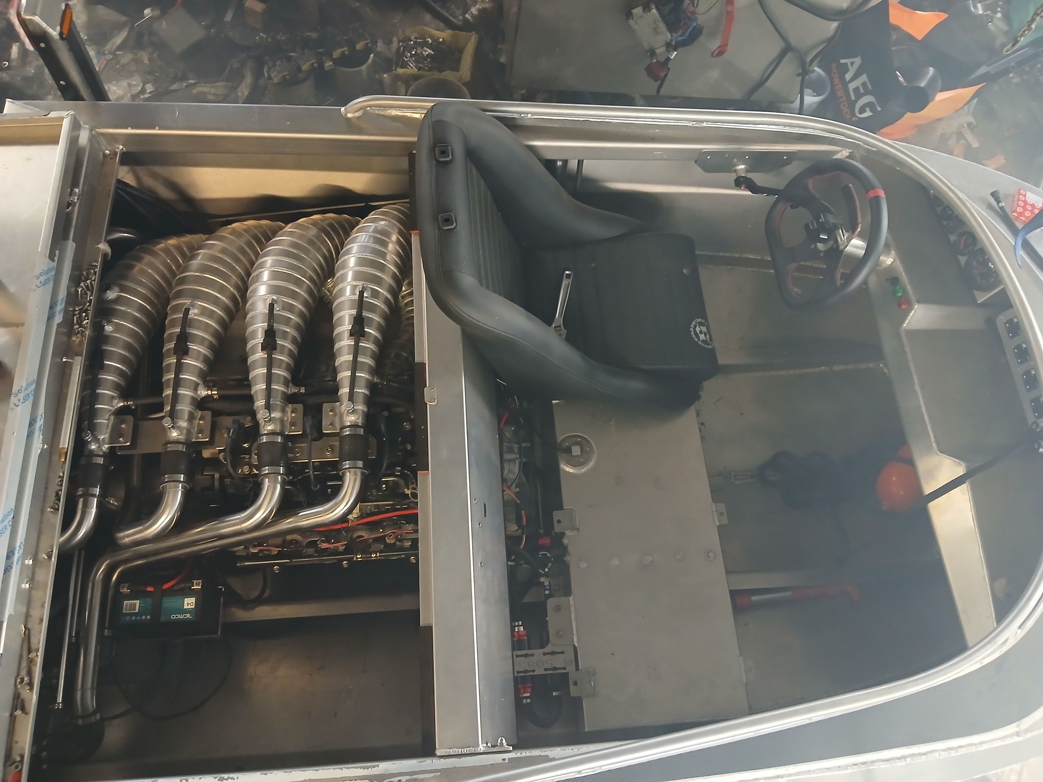 2-Stroke Engine Project: 4-Cylinder Inline Yamaha PWC Based Engine