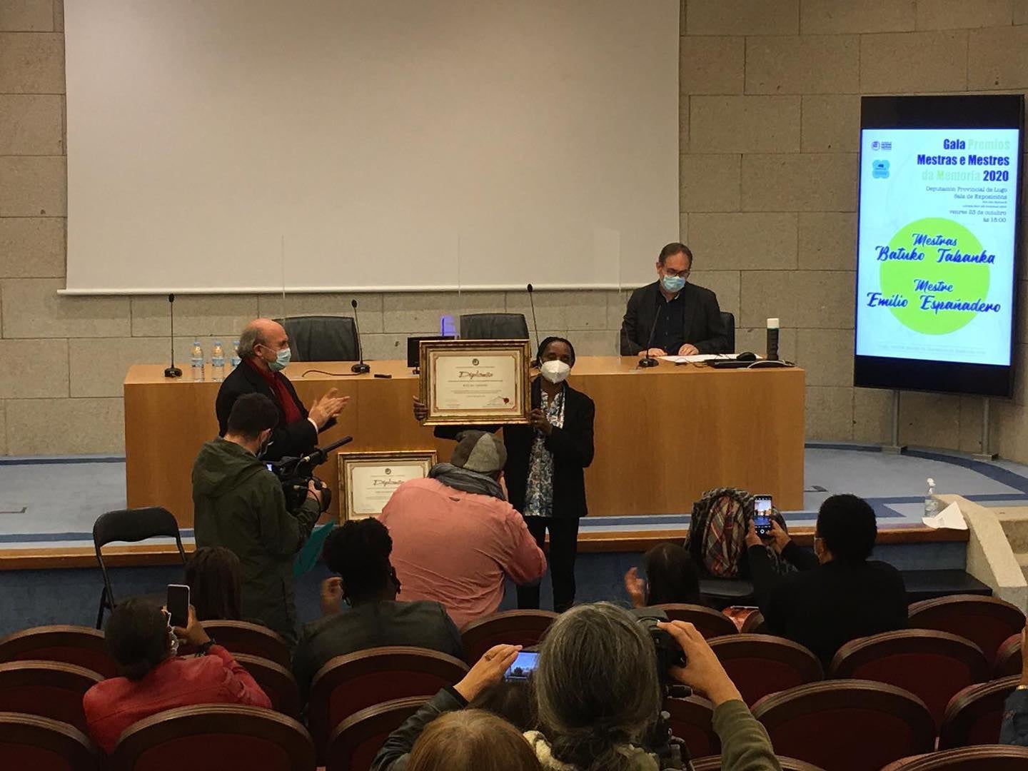 BUreliZate - A Mariña Batuko Tabanka recolleu hoxe venres en Lugo o ...