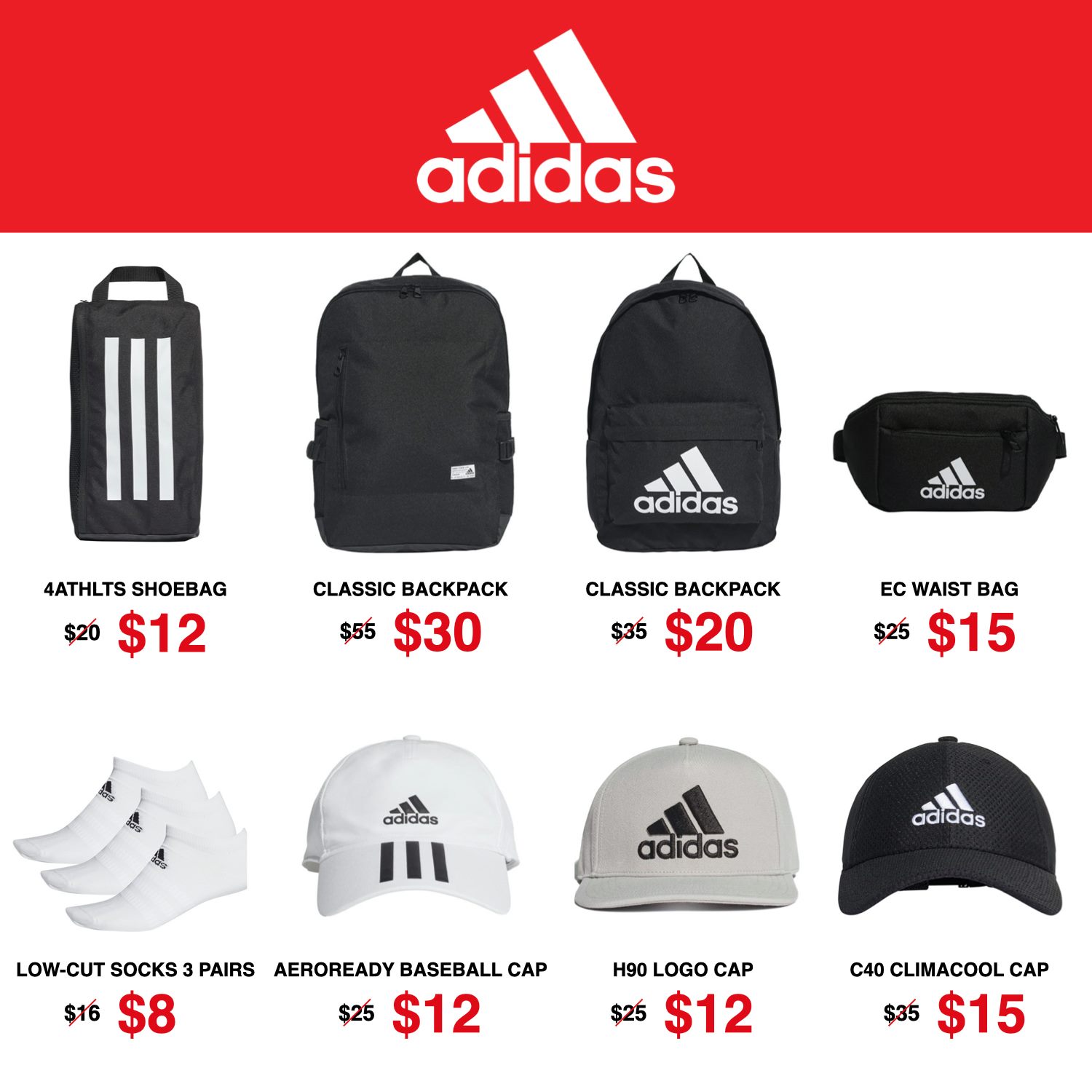 adidas backpack sale singapore Black adidas Backpack - Black |